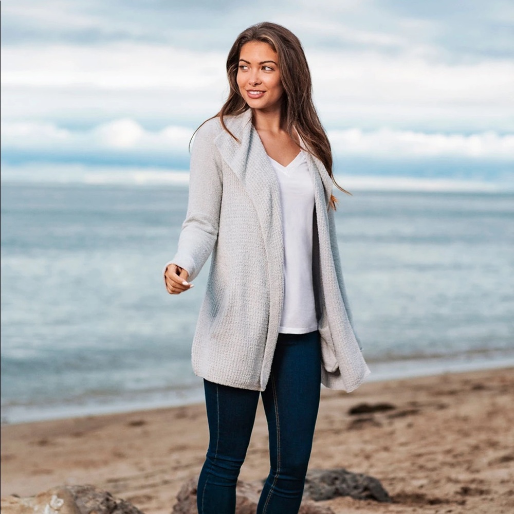 Barefoot Dreams CozyChic Lite Coastal Cardi
